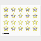 stickers Gold star award (Feuille)