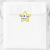 stickers Gold star award (Sac)