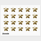 Stickers Gold Star brillants (Feuille)