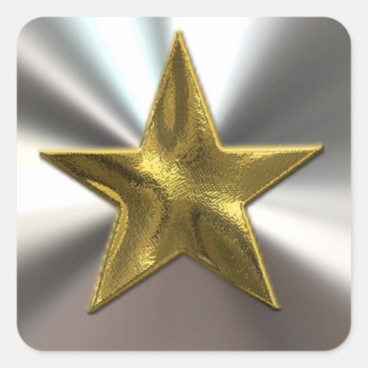 Stickers Gold Star Et Silver (Devant)