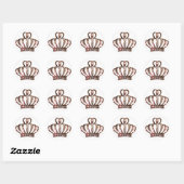 Stickers Gold Tiara (Feuille)