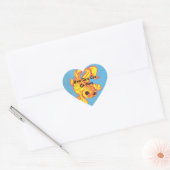 Stickers Golden Koi Heart (Enveloppe)