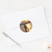 Stickers Golden Retriever (Enveloppe)