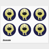 Stickers Golden Retriever (Feuille)