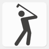 Stickers golf (Devant)