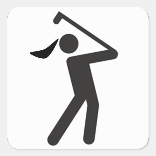 Stickers golf (Devant)