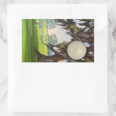 Stickers Golf vintage Sport Golf Voyage (Sac)