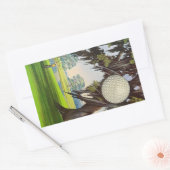 Stickers Golf vintage Sport Golf Voyage (Enveloppe)