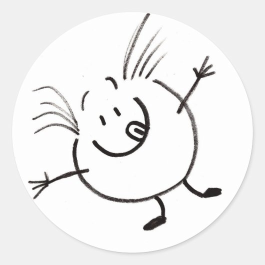 Stickers Goofy Doodle Guy - Set de 20 (Devant)
