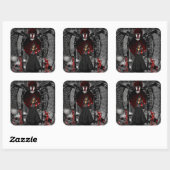 Stickers Goth Black Spider (Feuille)