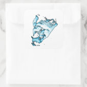 Stickers Goulardi (Transparent-3) personnalisables (Sac)