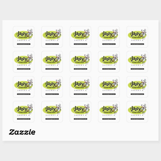 Stickers Gourmet Jazzy (Feuille)