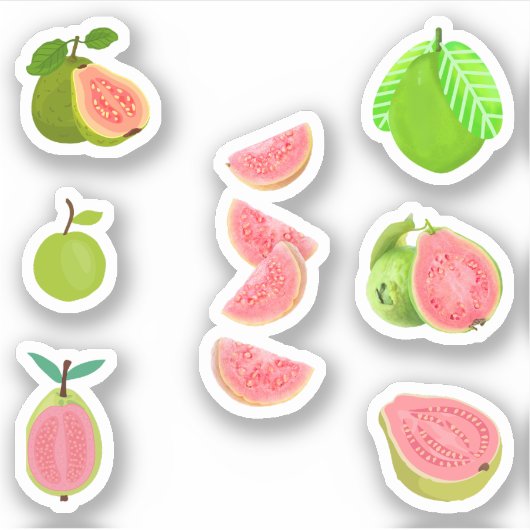 Stickers goyaves (Devant)