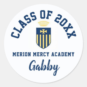 Stickers Graduation Merion Mercy Academy, Custom