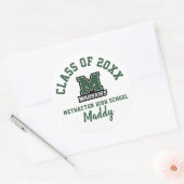 Stickers Graduation Méthacton Lycée, Custom (Enveloppe)