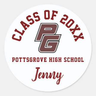 Stickers Graduation Pottsgrove High School, Custom