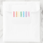 Stickers grand Carré RAINBOW (Sac)