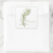 Stickers grand Carré ROSEMAIRE FRAIS (Sac)