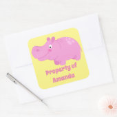 Stickers grand Étiquette pour fille (Enveloppe)