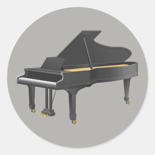 Stickers Grand Piano (Devant)