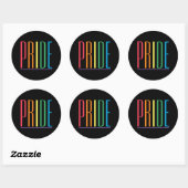 Stickers Grand Rond PRIDE Ii (Feuille)