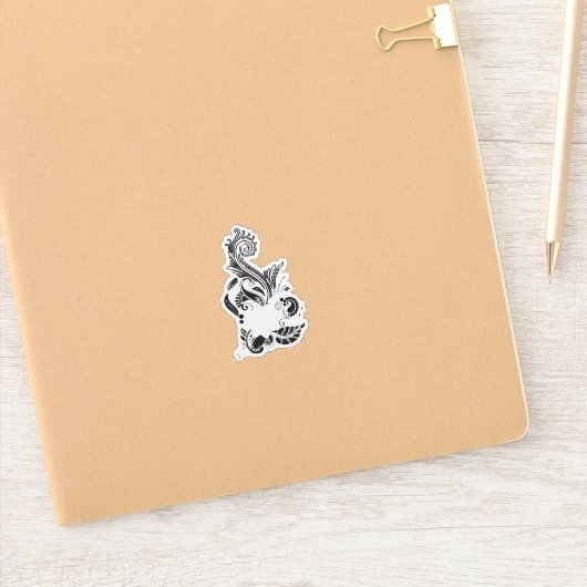 Stickers grand vinyle | Décors lustrés et personna (Carnet)