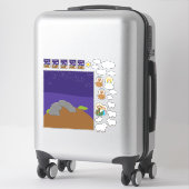 Stickers Grandes Scène De Nativité (Sur valise)