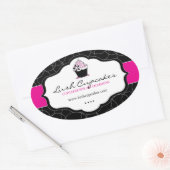 Stickers Gras Cupcake (Enveloppe)