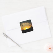 Stickers Grassy Jaune Sunset Meadow (Enveloppe)