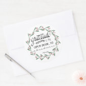 Stickers Gratitude-Abundance (Enveloppe)
