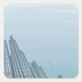 Stickers gratte-ciel de la ville (Devant)
