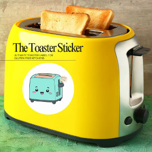 Stickers Gratuit Gluten Étiquettes de cuisine