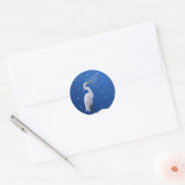 Stickers Great Egret Holiday (Enveloppe)