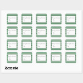 Stickers Green Festipes Vacances (Feuille)