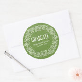 Stickers Green Gypsy Graduation (Enveloppe)