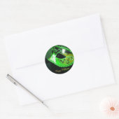 Stickers Green Masquerade Halloween Party (Enveloppe)