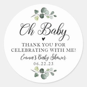 Stickers Green Oh Baby