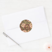 Stickers Green Peace Signes (Enveloppe)