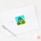 Stickers Green Poop Emoji Ombre (Enveloppe)