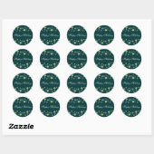 Stickers Green Snowflakes (Feuille)