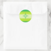 Stickers Green Star (Sac)