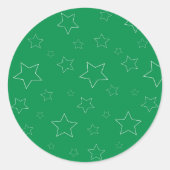 Stickers Green Stars (Devant)