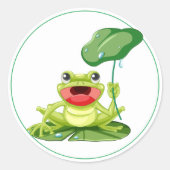 Stickers grenouille (Devant)