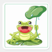Stickers grenouille (Devant)