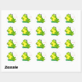 Stickers grenouille (Feuille)