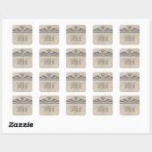 Stickers Grey Elegant Deco Graduation (Feuille)