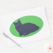 stickers Grey Kitty (Enveloppe)