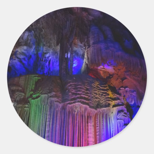 Stickers Grotte d'Argent (Guilin, Chine) (Devant)