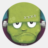 Stickers Grumpy Frankenstein Halloween (Devant)