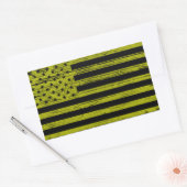 Stickers Grunkers Black & Yellow American Flag (Enveloppe)